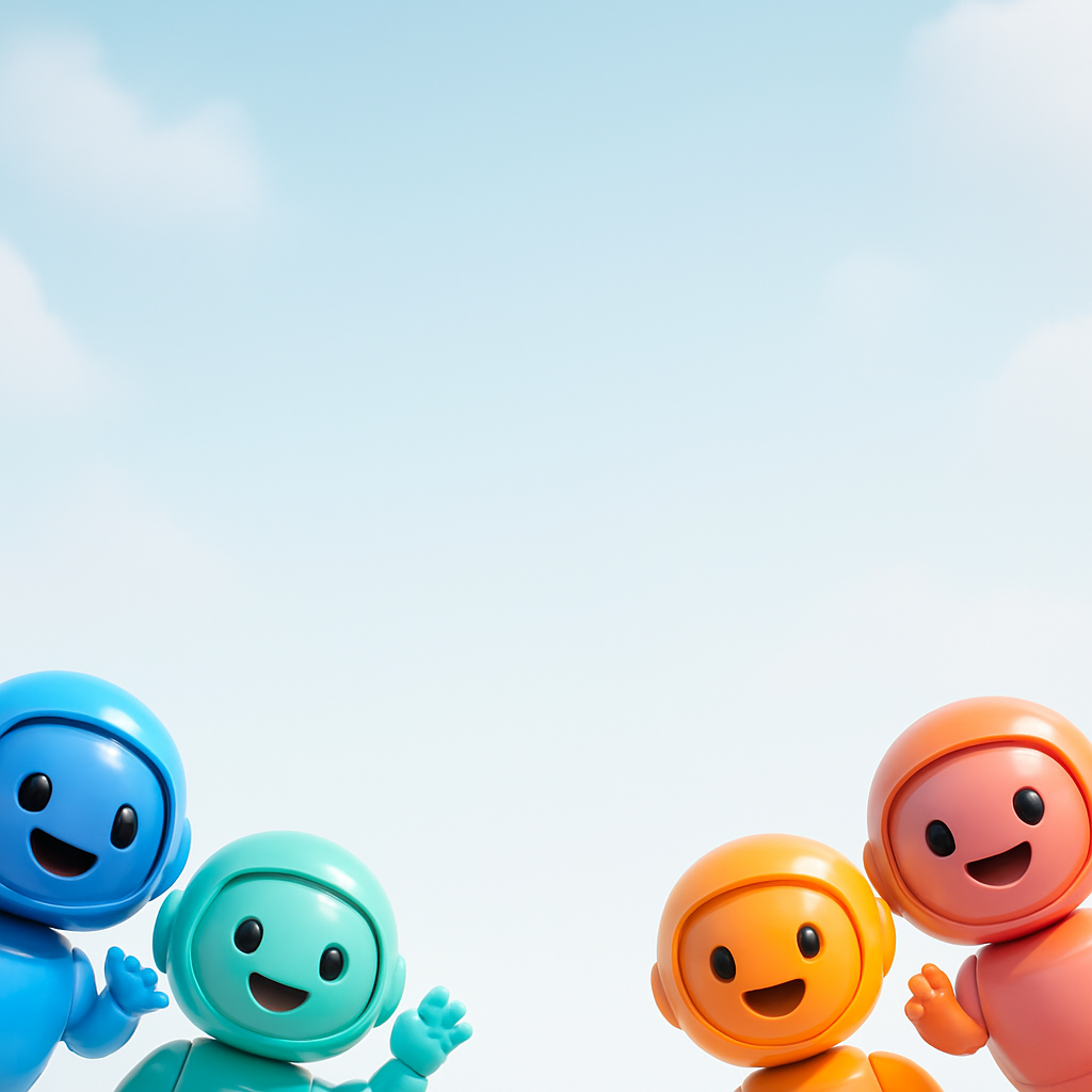 The BuyerNetwork family of products represented as friendly mascots holding data, pixel, lead, and incentive cards